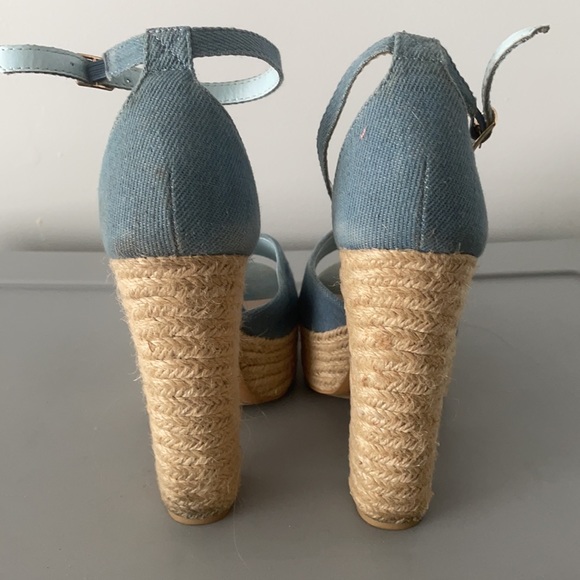 Denim heels miss Lola heels - Picture 4 of 4